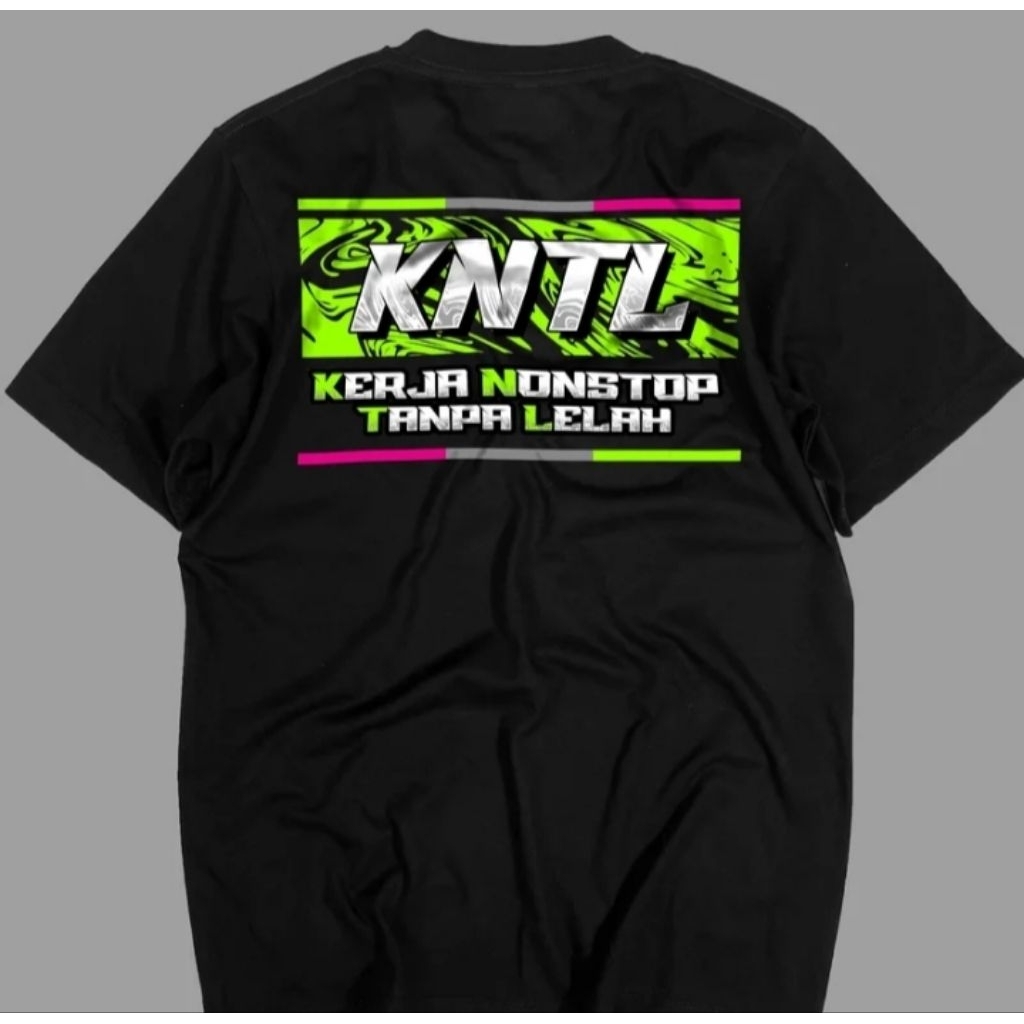 KAOS T SHIRT KATA-KATA KNTL