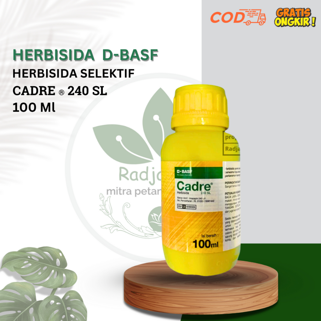 Herbisida - Herbisida Selektif CADRE 240SL isi 100ml untuk Kacang Tanah Dan Tebu