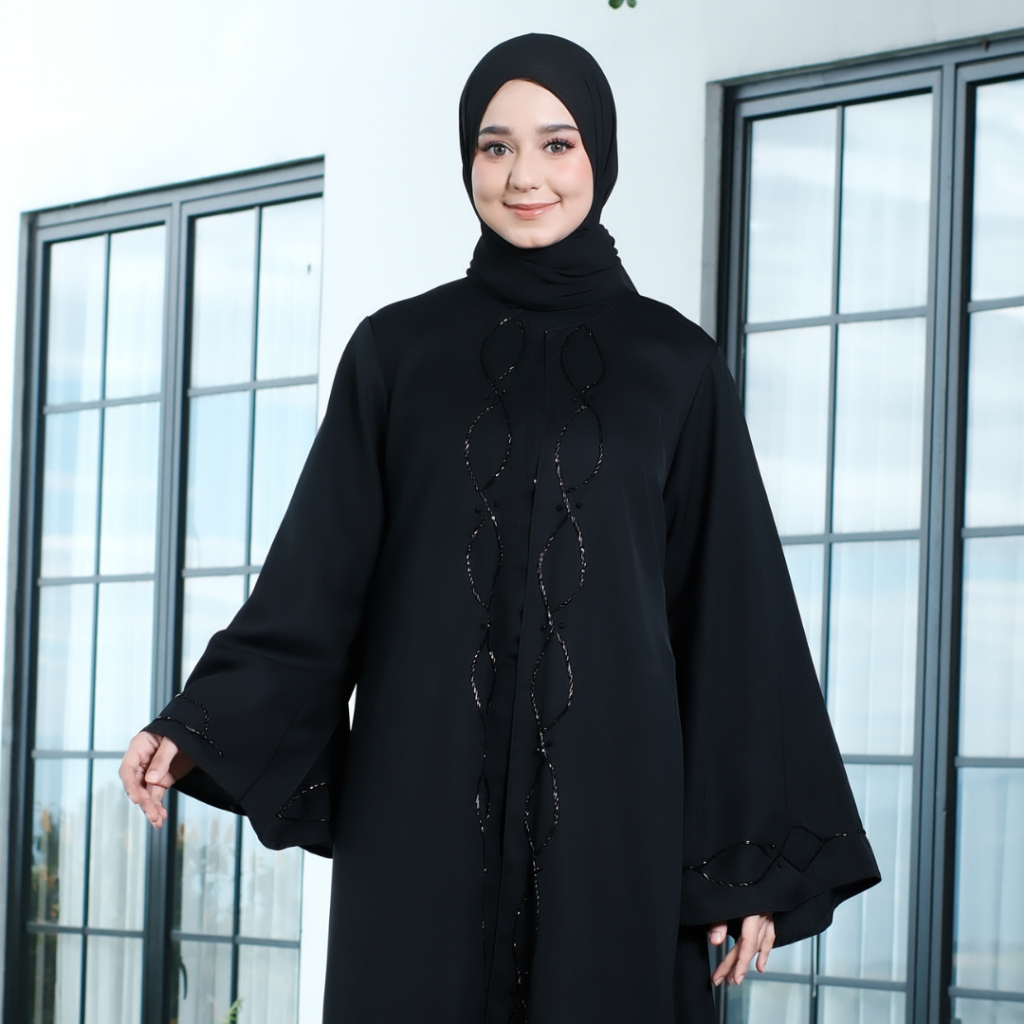 Outfit Abaya Lebaran 2026