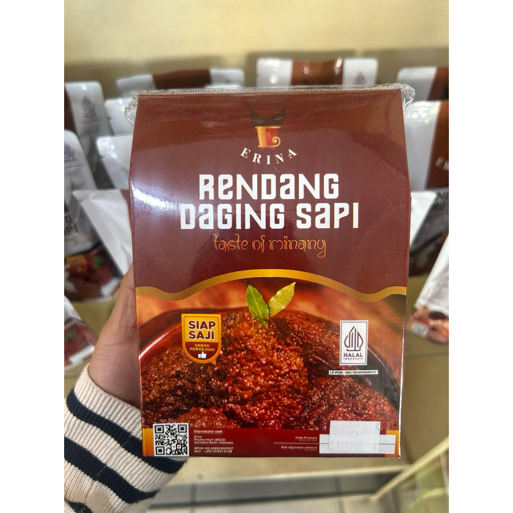

Rendang Daging Sapi 250gr