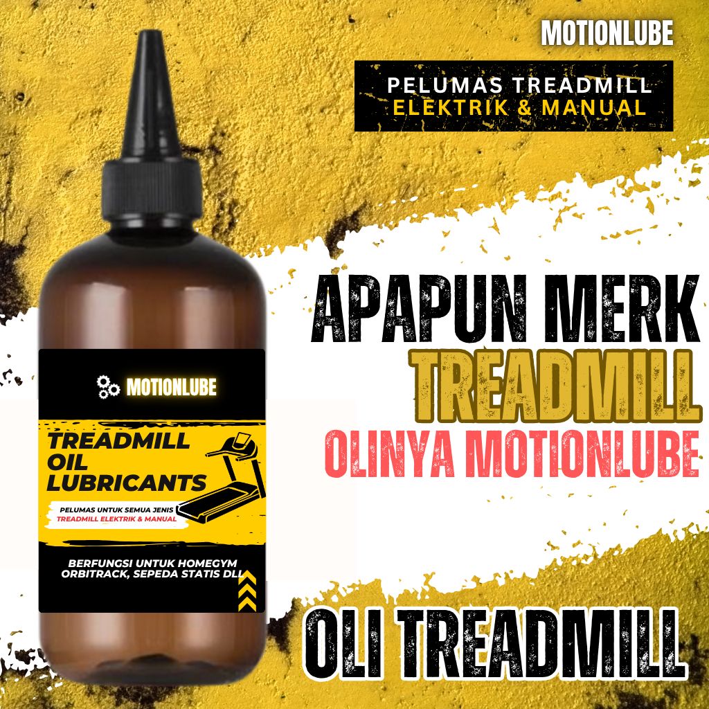 Lilystore- (Motionlube) Oli Treadmill Miyak Pelumas Treadmill Sepeda Statis Elektrik & Manual