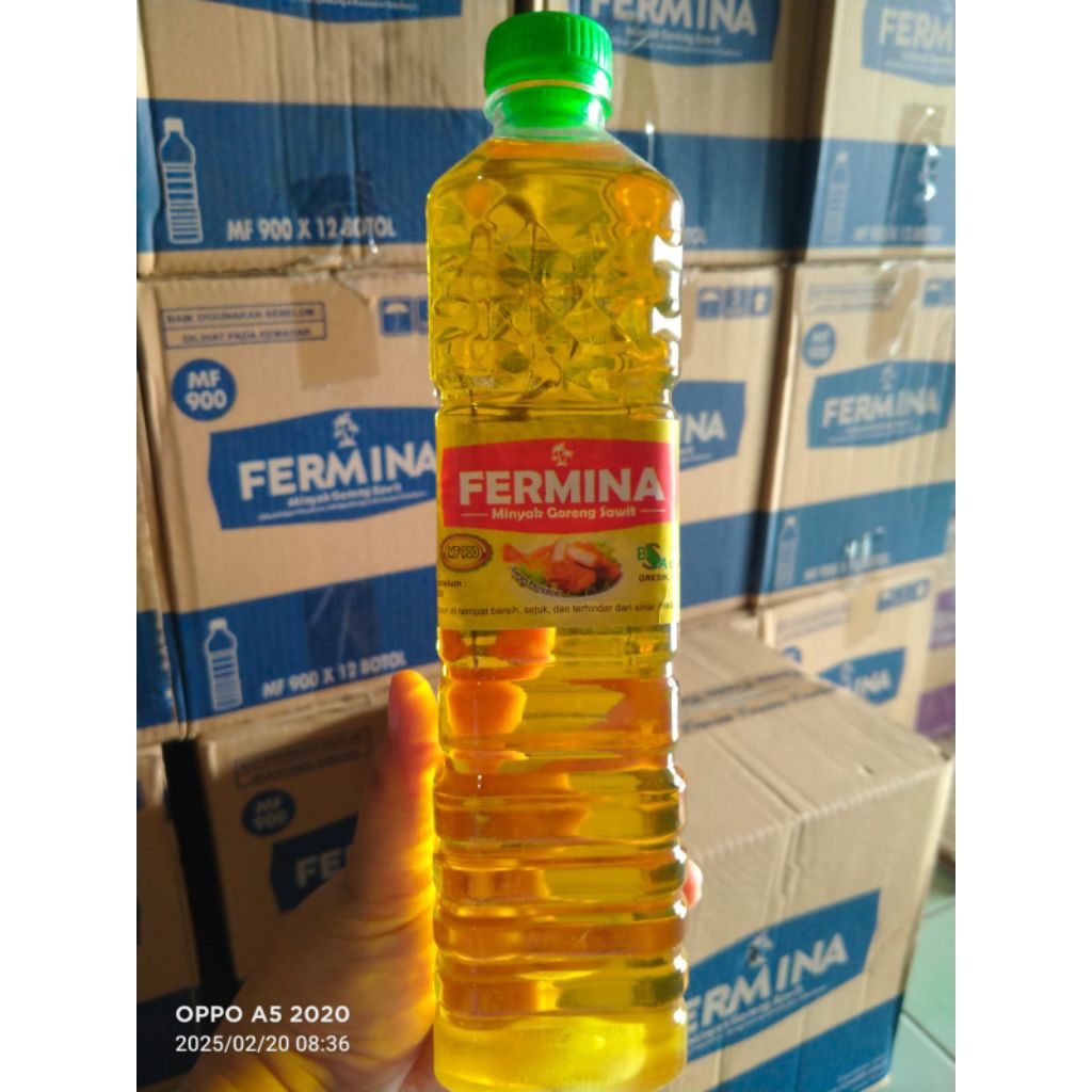 

Minyak goreng fermina mf900 760 ml