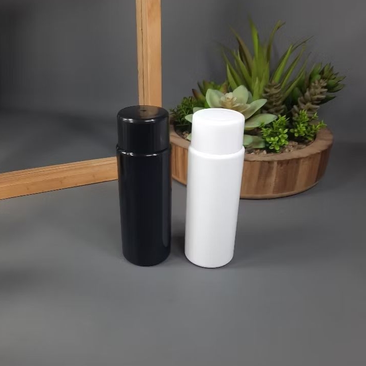 Botol Toner 100 Ml / Botol Pet 100 Ml RF - Tutup Yardley Hitam & Putih / Botol Yardley 100 Ml