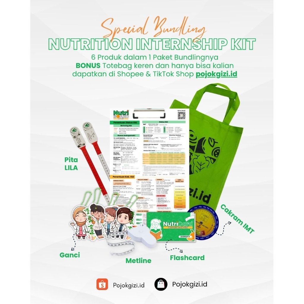 

Nutrition Internship Kit (Paket PKL Gizi)