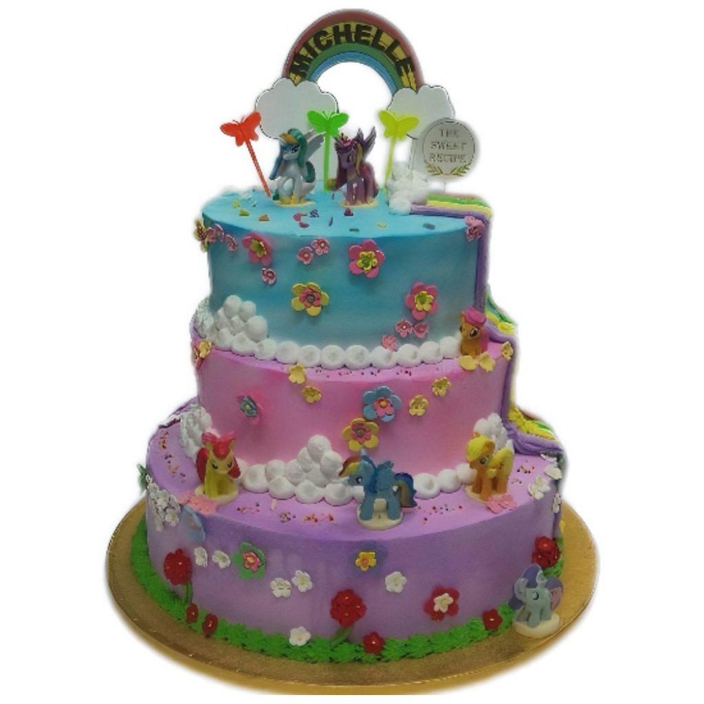 

Kue Kuda Poni 3 Tingkat