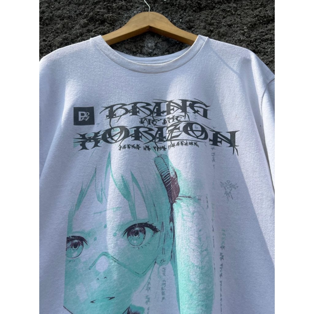 Kaos Bring me The Horizon Anime Glitch Nexgen Official Merchandise