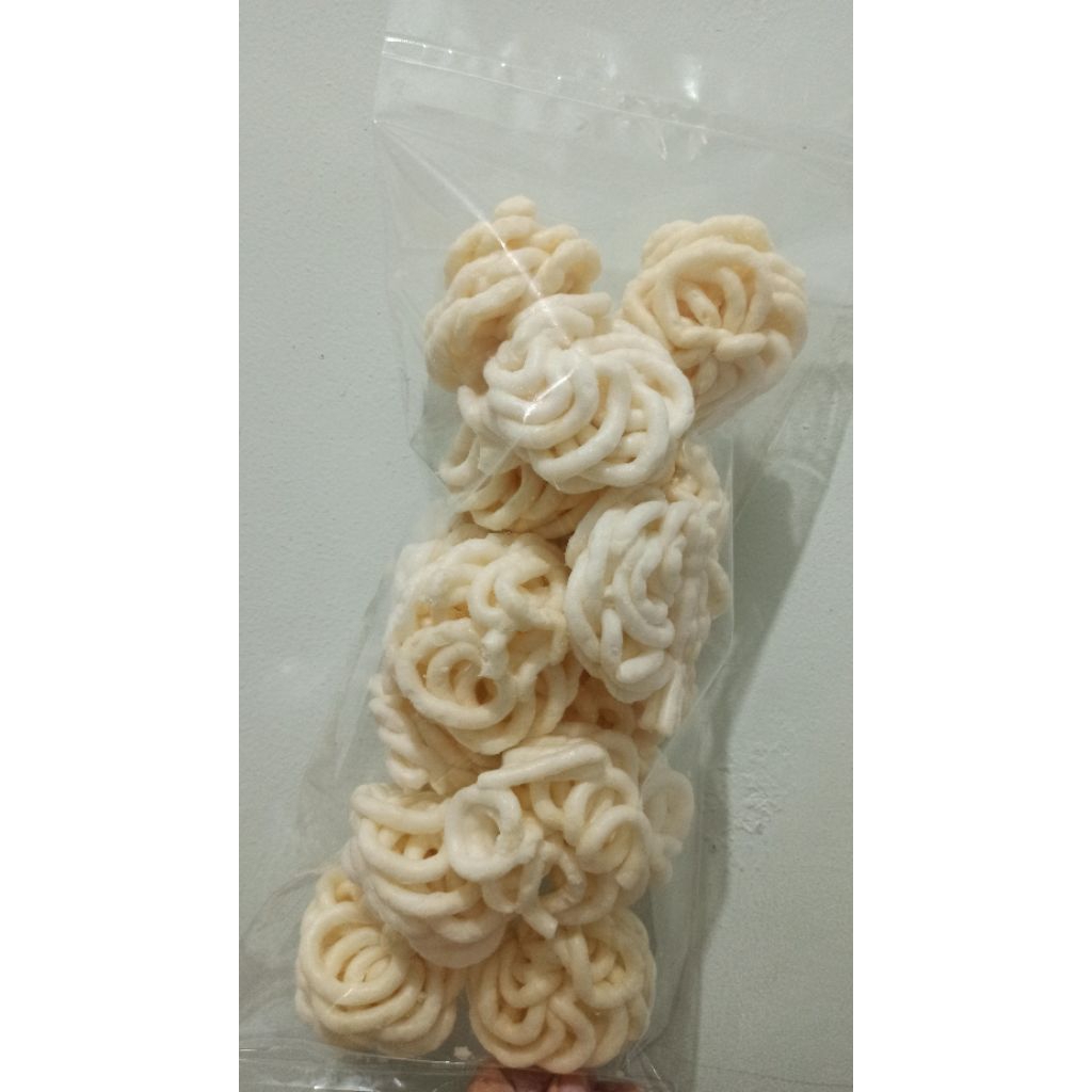 

kerupuk sanggul super khas palembang enak