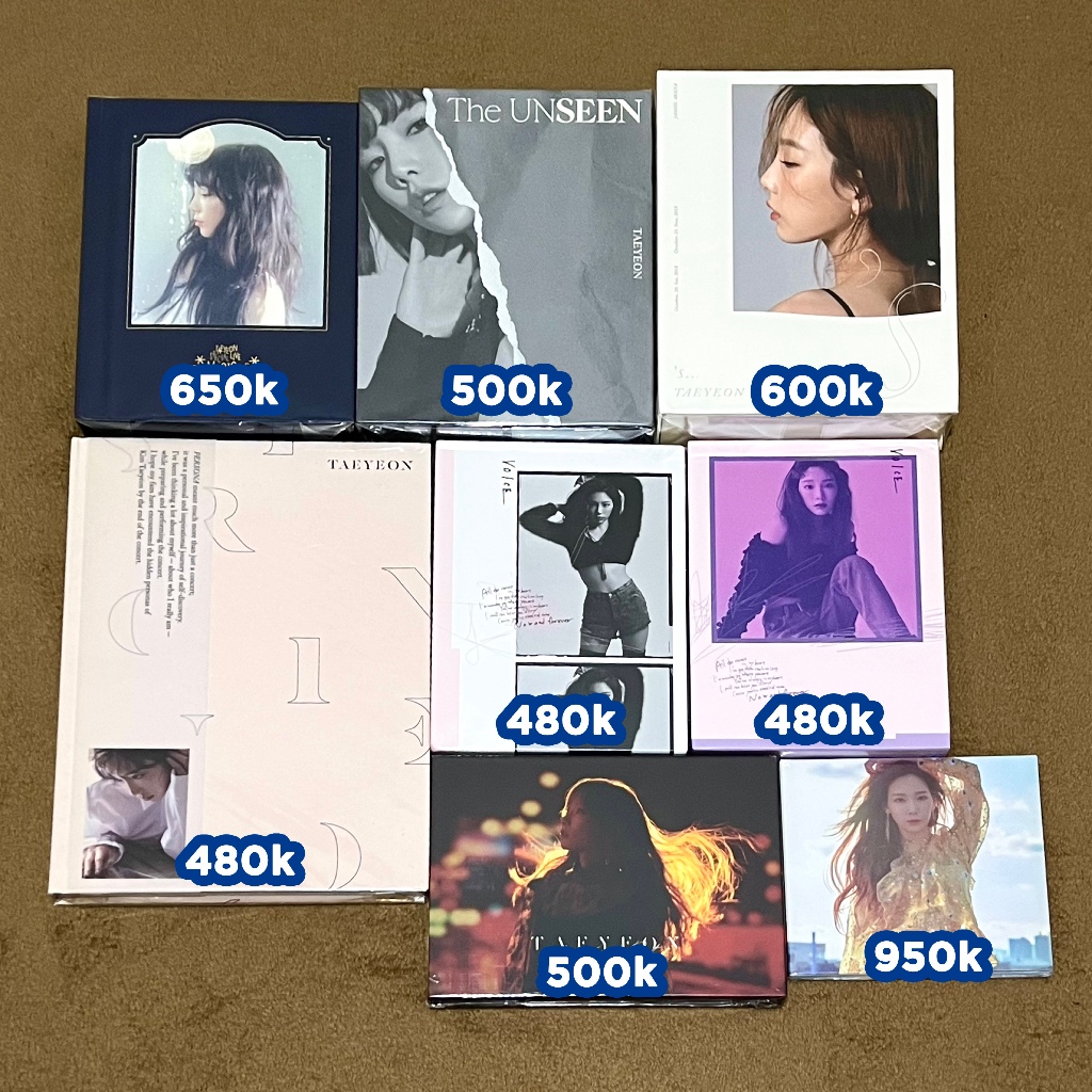 Taeyeon SNSD Girls Generation Album Photobook Japan DVD Concert Japan