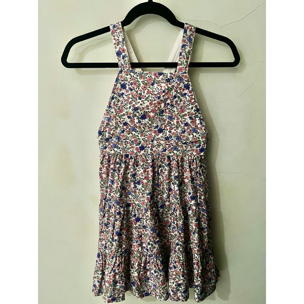 overall dress H&M anak preloved / second 6 - 7 tahun