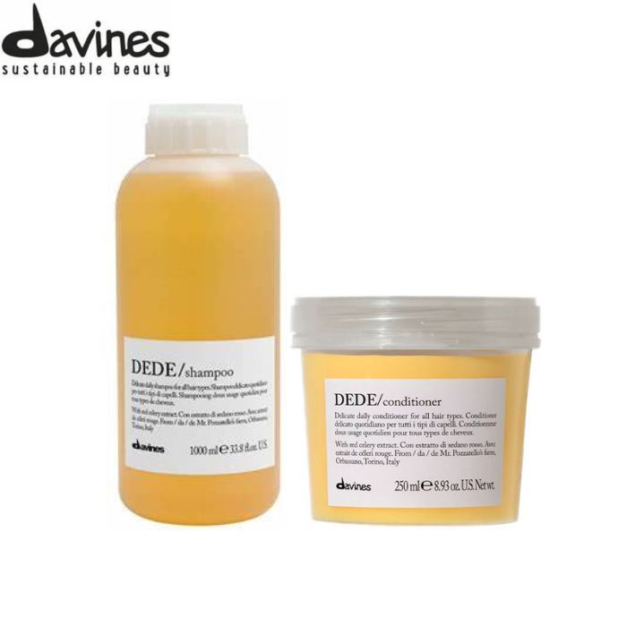Davines Dede Shampoo 1000ml + Davines Dede Conditioner 250ml