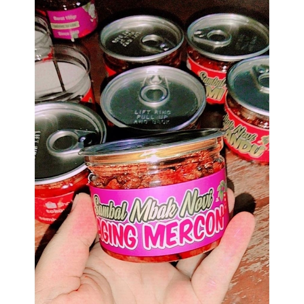 

SAMBAL MBAK NOVI (DAGING MERCON)