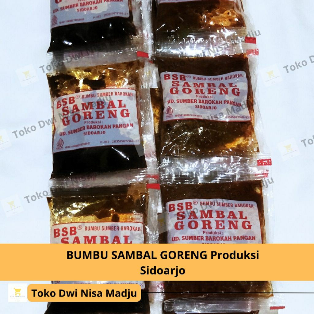 

Bumbu SAMBAL GORENG Produksi Sidoarjo