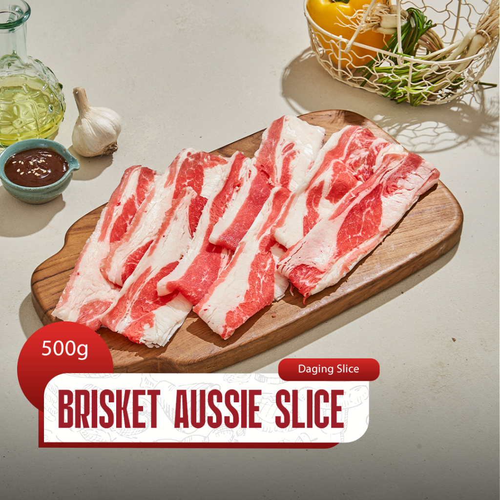 

Daging Sapi Premium Slice Brisket Frozen Food Halal 500gr AUS – Daily Beef