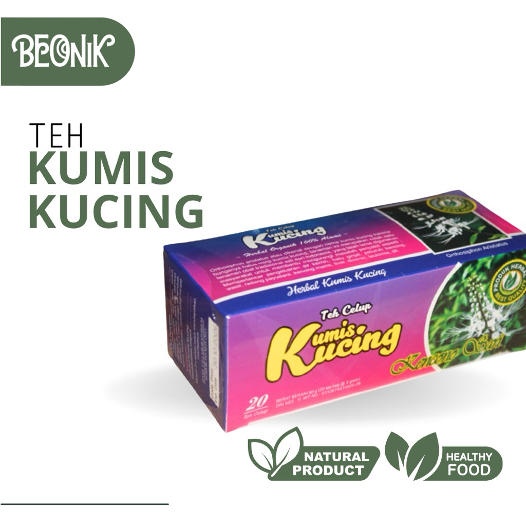 

Teh Celup Herbal Kumis Kucing