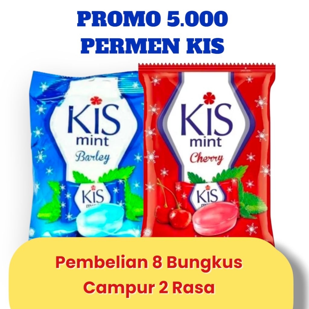 

Permen Kis Murah Rasa Campur 2 Rasa