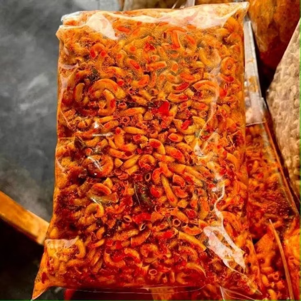 

1/4 MAKARONI CIKRUH DAUN JERUK 250 GRAM DIJAMIN BIKIN NAGIH TIDAK PELIT BUMBU