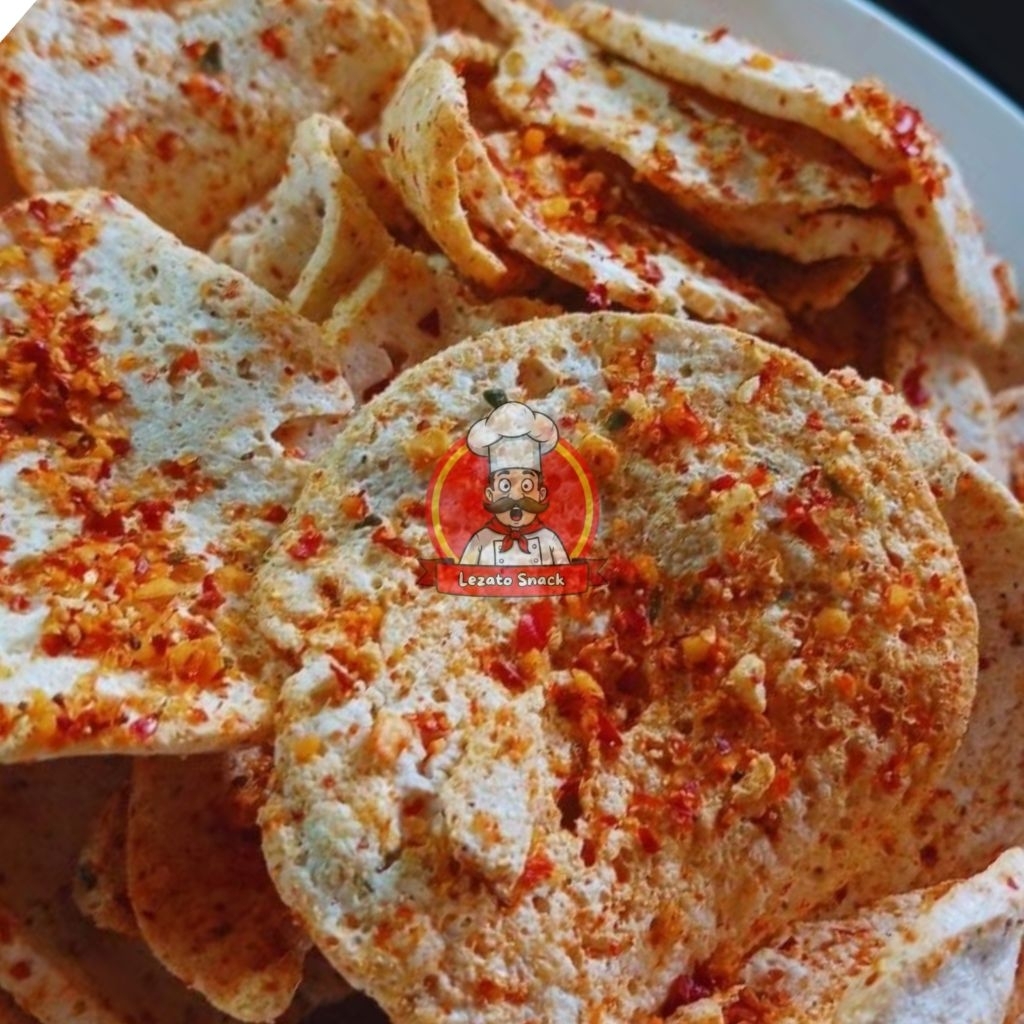 

Basreng Koin Bulat Pedas Daun Jeruk Kemasan 500gr