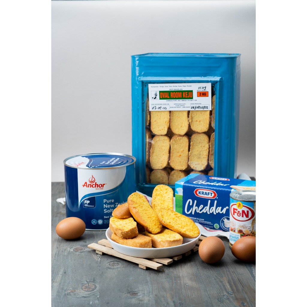 

Sehati Snack - Bagelan Kecil Keju Roti Kering Manis Renyah | Varian 250gr, 500gr Ecer