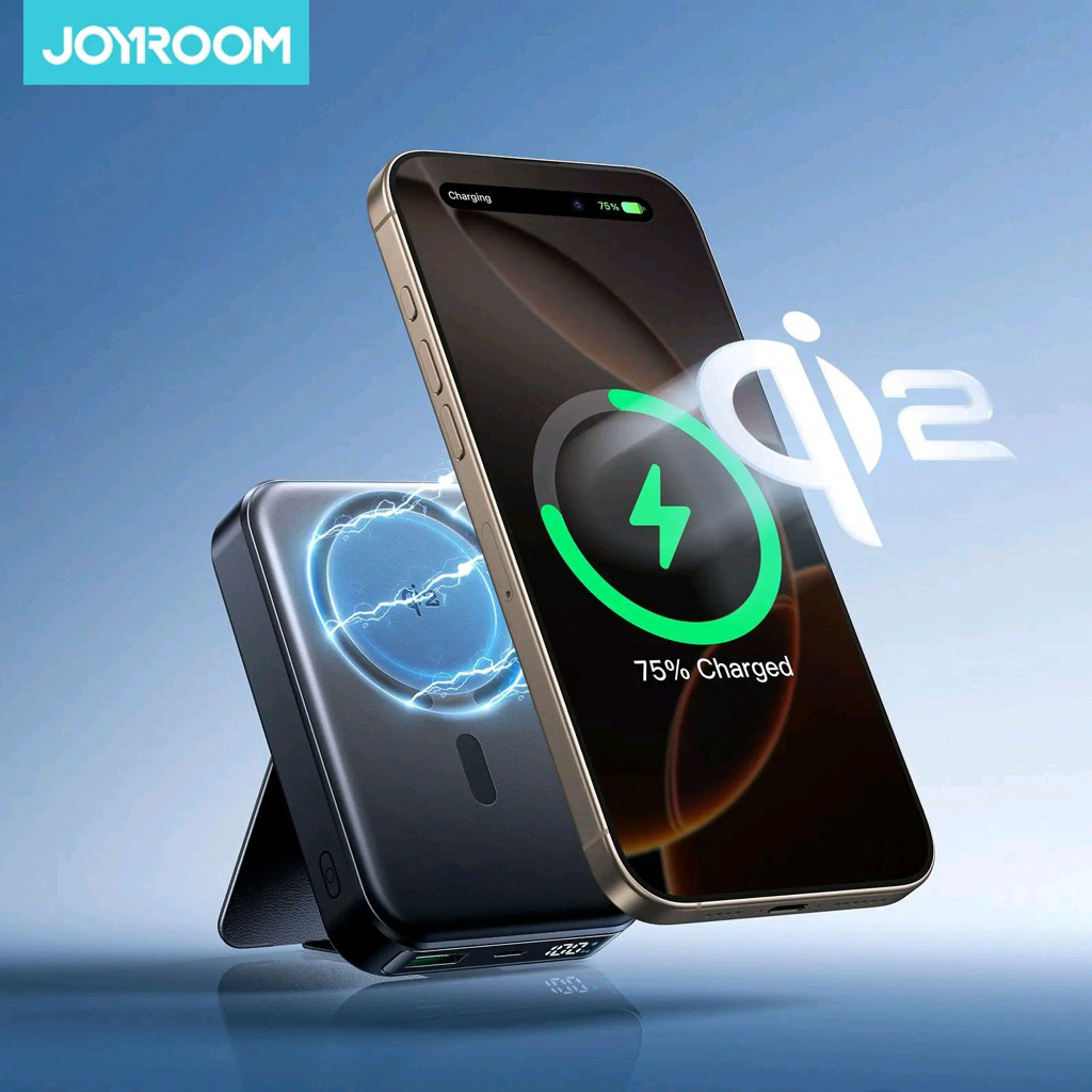 JOYROOM PBM11 Powerbank Magnetic Wireless Qi2 22.5W with Kickstand 10000mAh