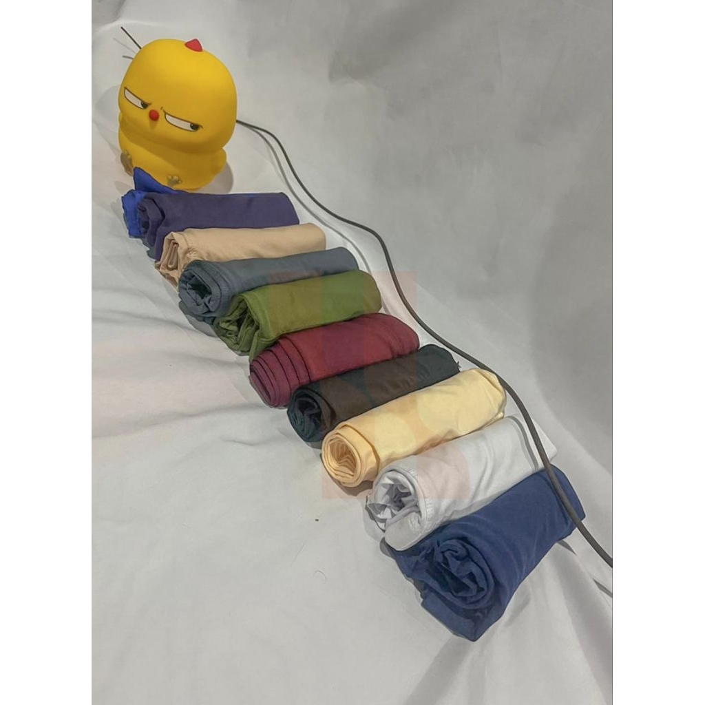 Celana Legging Wanita 7/8 Pendek Polos High Waist Slim Fit | Pilihan Shopee