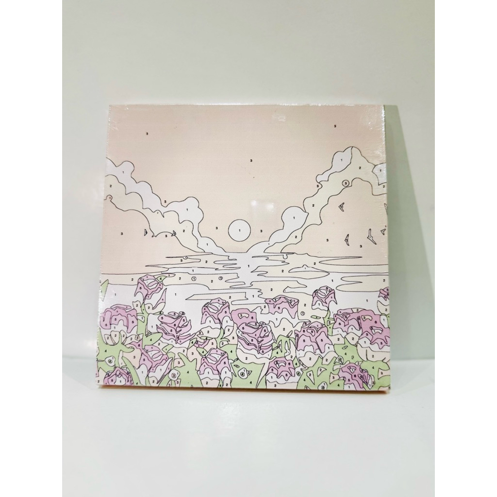 

Paint By Number Kit 20x20 cm Kanvas Siap Lukis DIY Canvas Acrylic Aesthetic