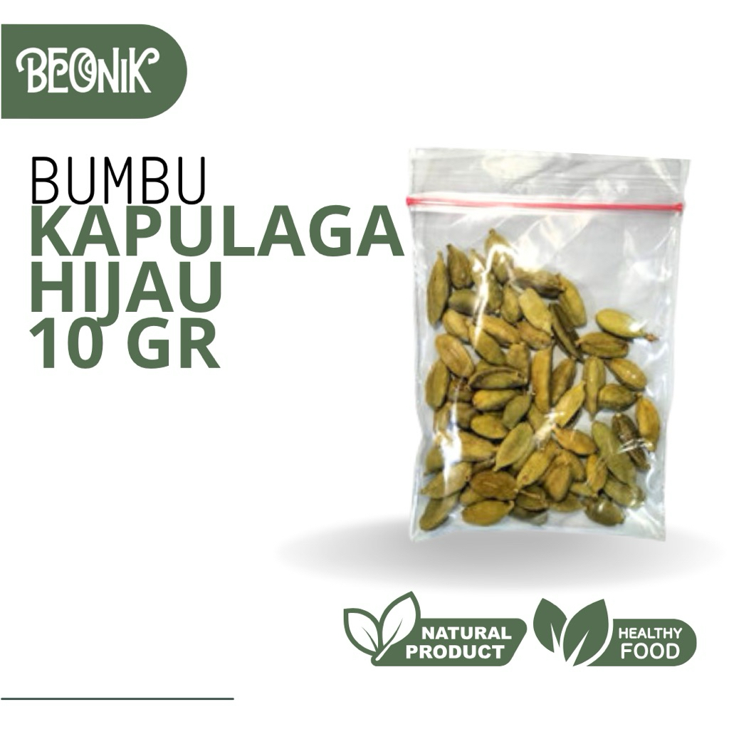 

Kapulaga Hijau - Green Cardamon 10 GR