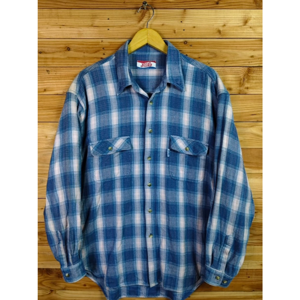 PEPSI COLA HEAVY VINTAGE FLANNEL SIZE XL