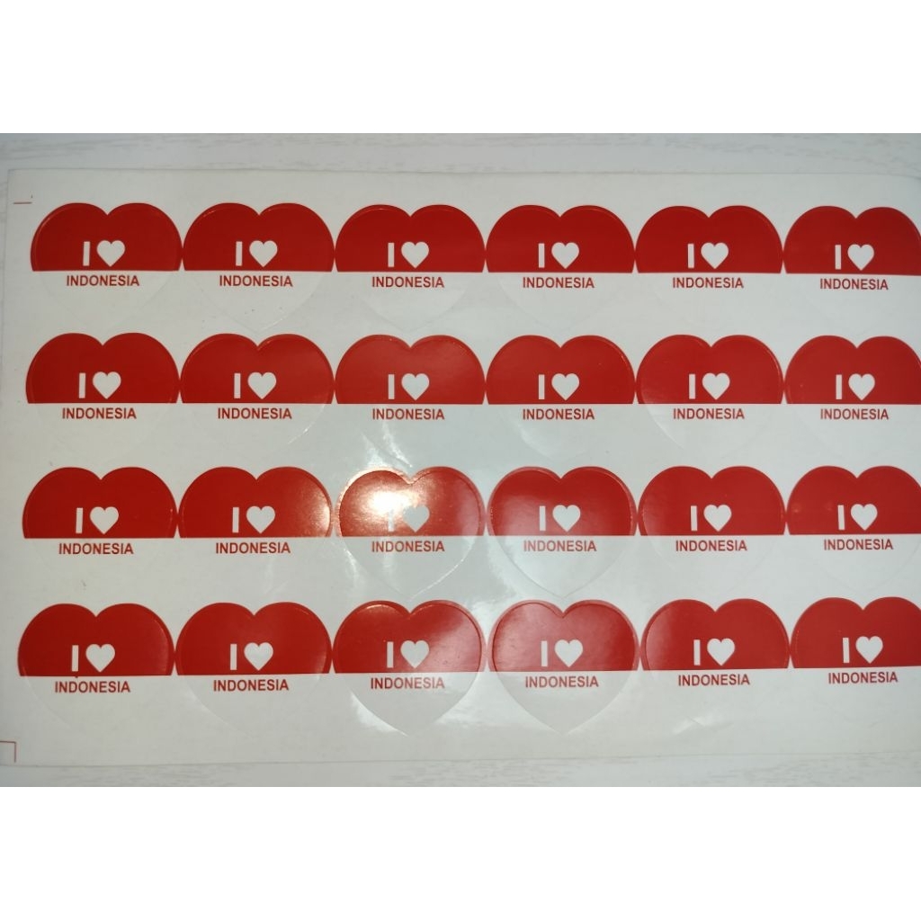 

2,400 PCS STIKER PIPI BENDERA MERAH PUTIH