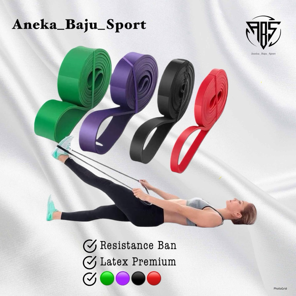 Resistance Ban/ Premium Latex/ Karet Fitness & Gym/ Resistance Bands/ Alat Olahraga Serbaguna/ Alat 