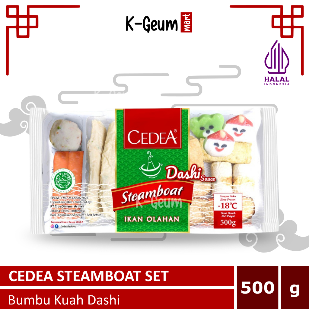 

Cedea Steamboat Set Bumbu Kuah Dashi Instant 500 Gram