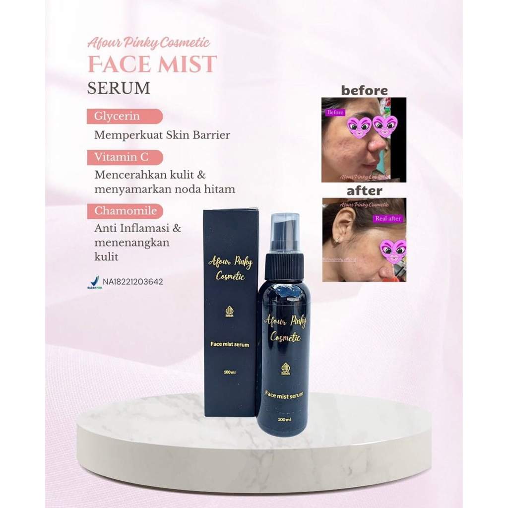 Facemist DNA Salmon AfourpinkyCosmetik