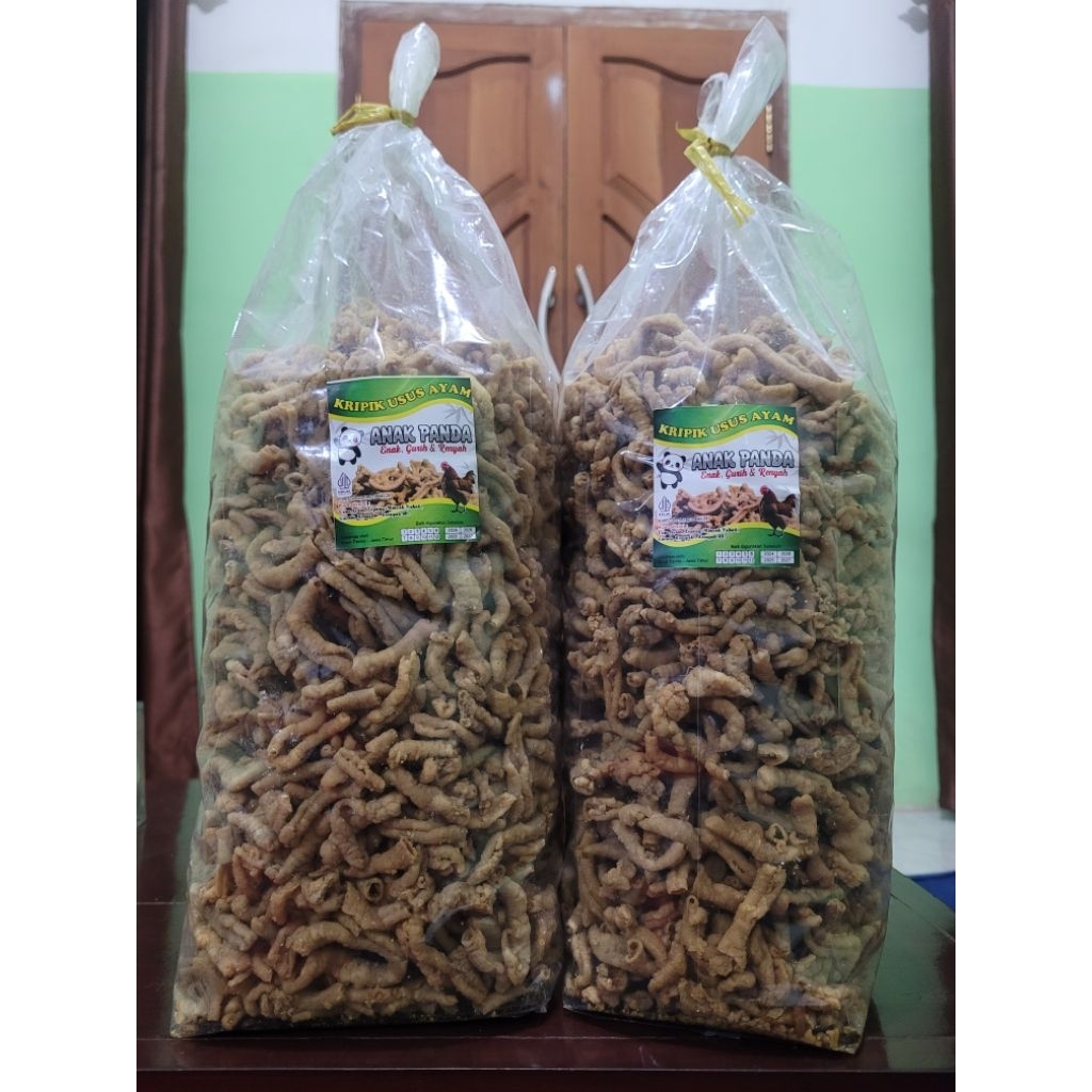 

Kripik Usus Anak Panda / Paket Usaha Terjangkau