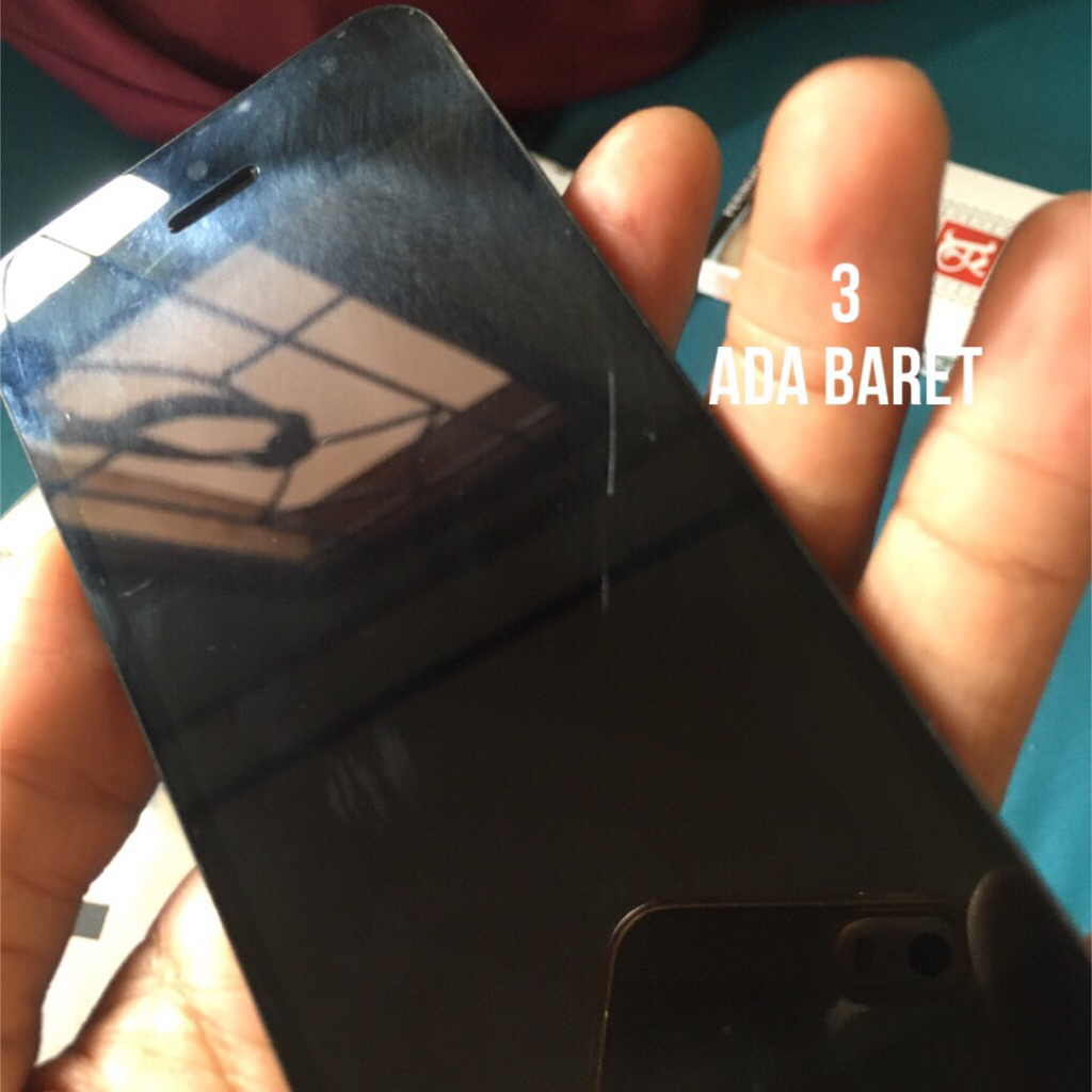 lcd iphone se 2016 ori copotan hitam