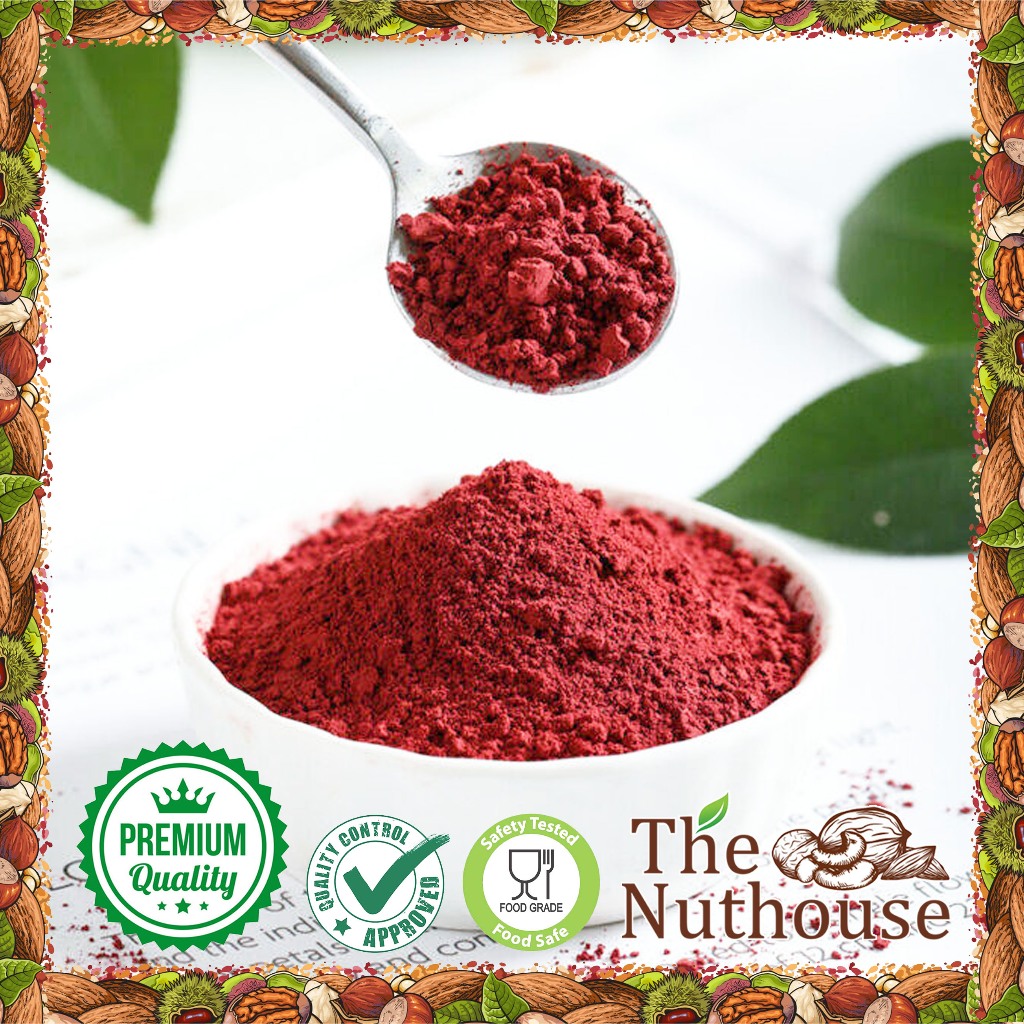 

Red Yeast Rice Powder / Angkak Beras Merah Bubuk / Hong Qu Mi [Ukuran: 1kg / 500gr / 250gr / 100gr]