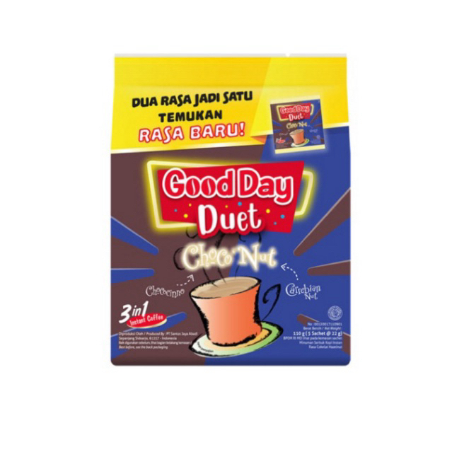 

Good Day Duet Kopi Instant 5 x 22g