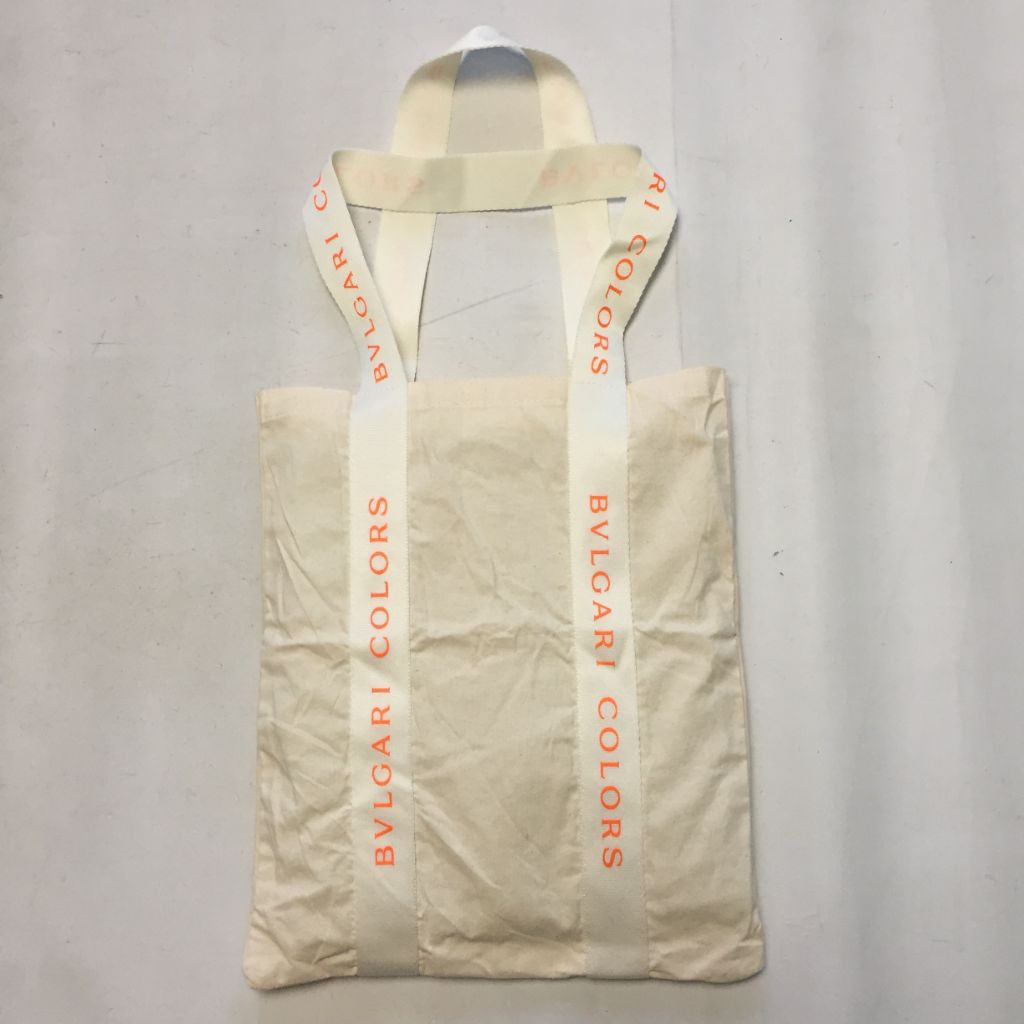 BVLGARI COLORS  CANVAS TOTE BAG