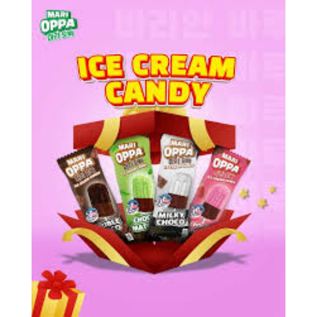 

Lollipop Mari Oppa Candy Permen Bentuk Es Krim Aneka Rasa 1 Pcs