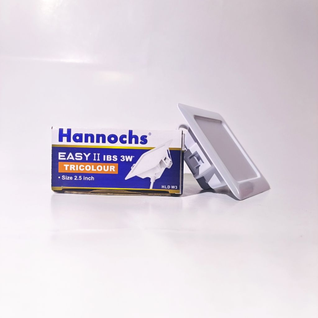 Hannochs Downlight LED Tricolour 3,5,9,12,15 Watt IBS 3 warna 6500K(CDL),3000K(WW),4000K(CF) Inbow K
