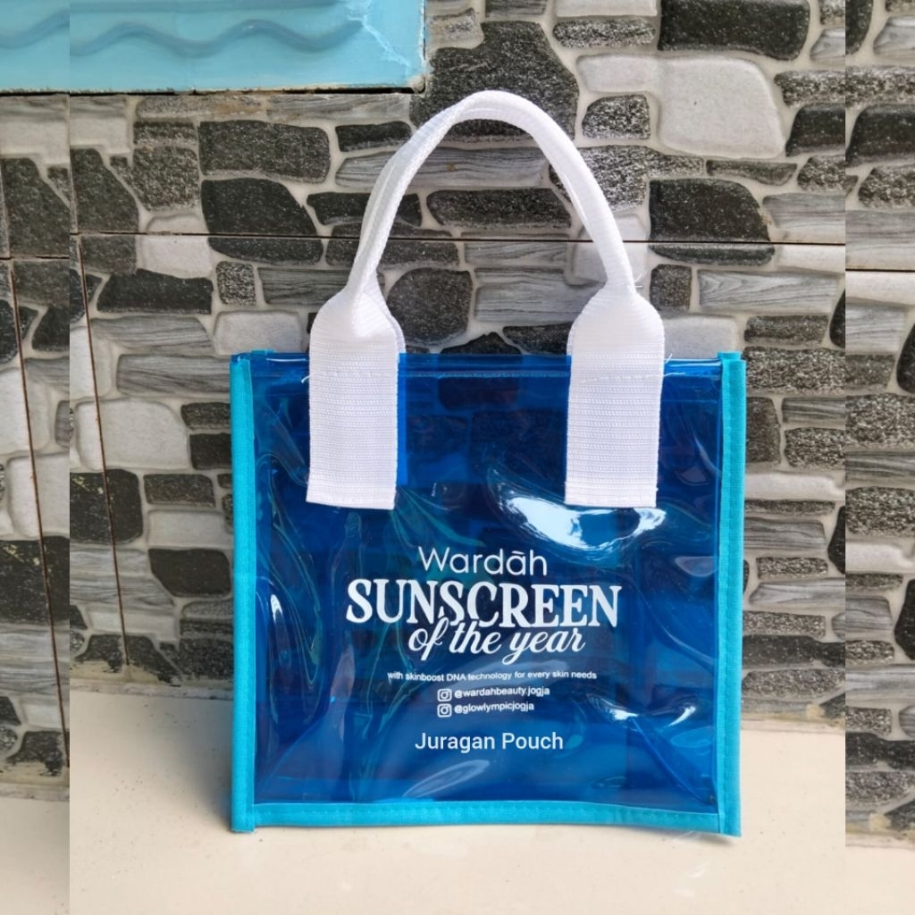 

TAS CUSTOM Murah Unik Custom/Tas Skincare Murah Unik/Souvenir Pernikahan Murah
