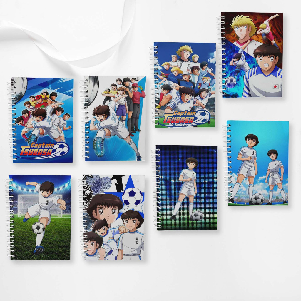 

Note Book Spiral Large (10 cm X 14 cm) Edisi Captain Tsubasa / Notebook A6 Custom / Seminar Kit Surabaya