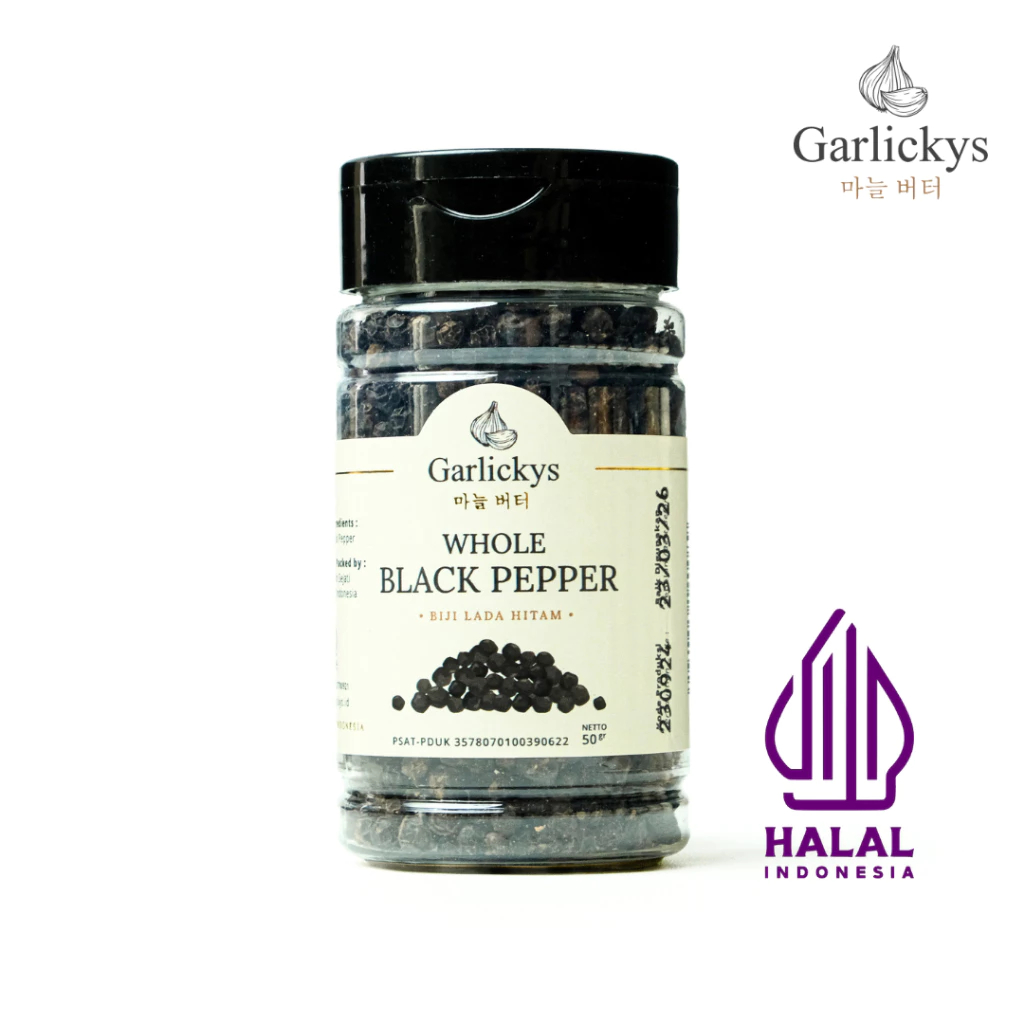 

Garlickys Lada Hitam Biji / Black Pepper Whole Premium Quality