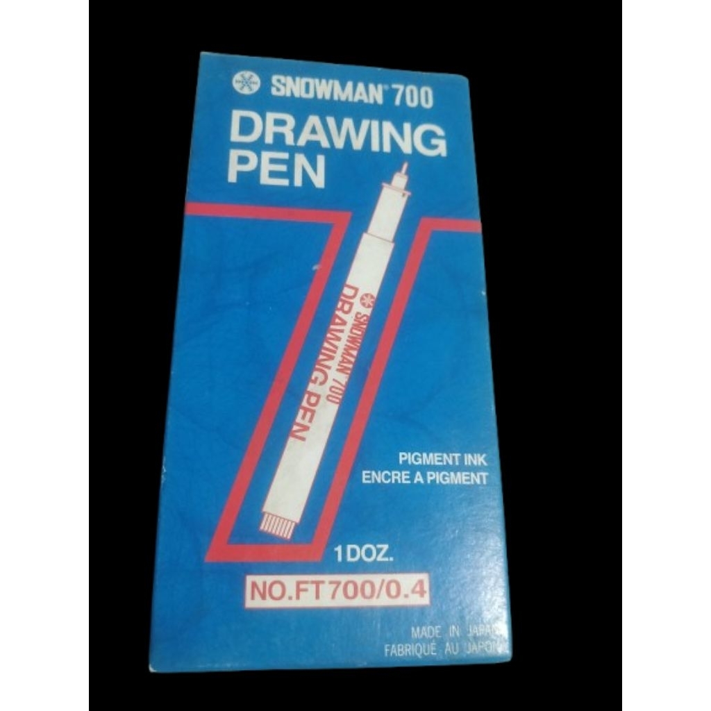 

CUCI GUDANG SNOWMAN DRAWING PEN FT 700 BLACK