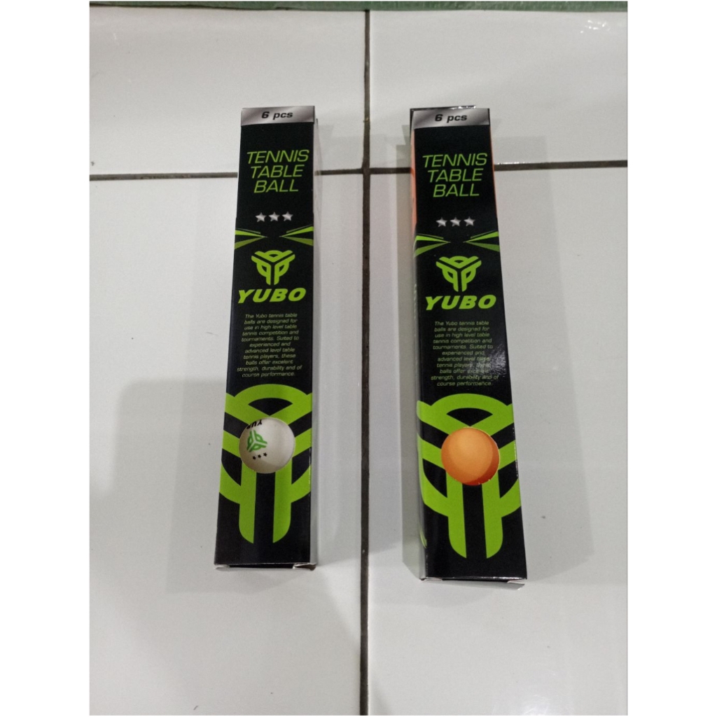 Bola Pingpong Yubo Bintang 3 Murah