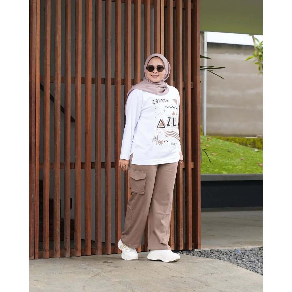 Atasan Wanita Zolaqu Varian Putih