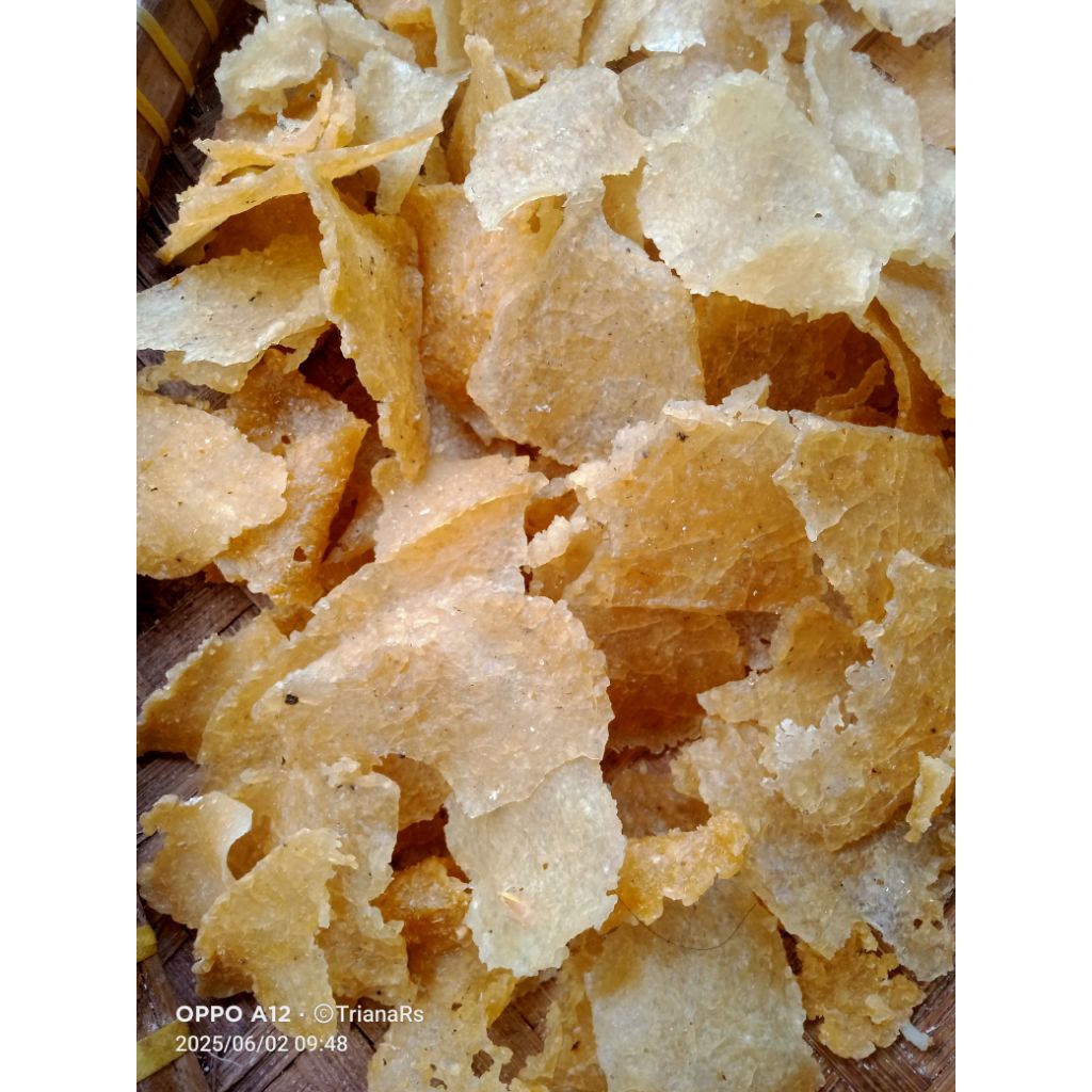

Kerupuk gendar | kerupuk puli nasi homemade mentah | 1kg gurih renyah