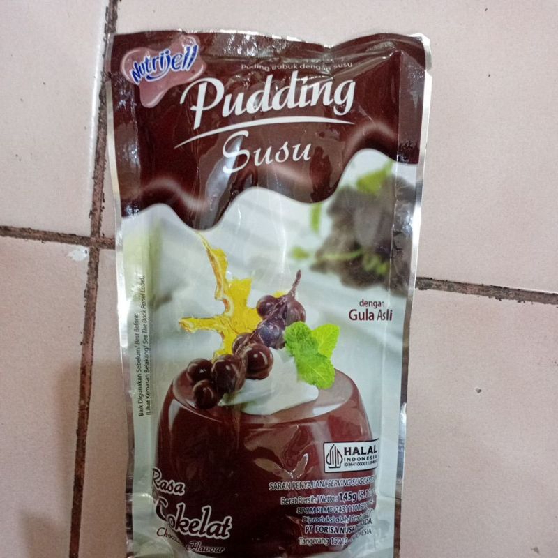 

Pudding Susu Nutrijell Rasa Coklat 145gr