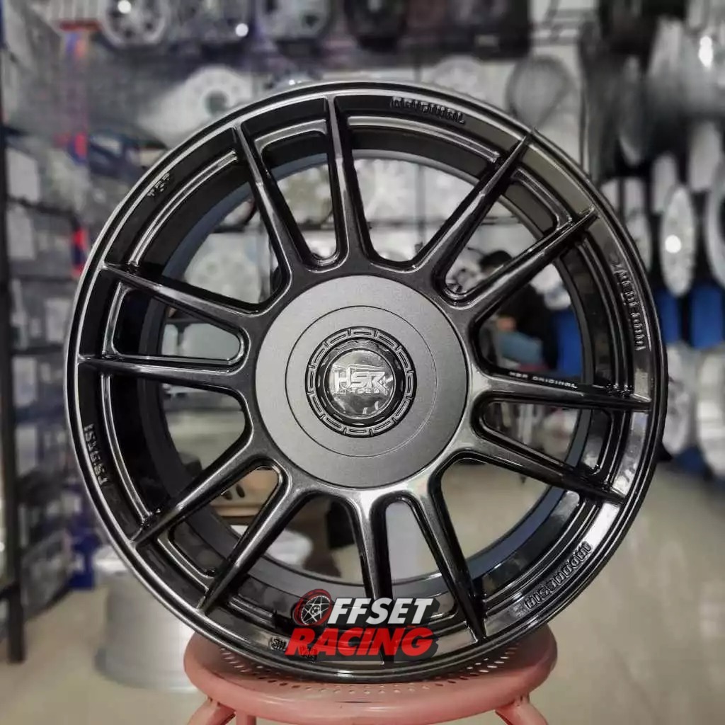 Velg HSR R15 Calya Sigra Brio Swift Avanza Xenia Velg Mobil HSR KENCANA Ring 15 Lebar 6,5