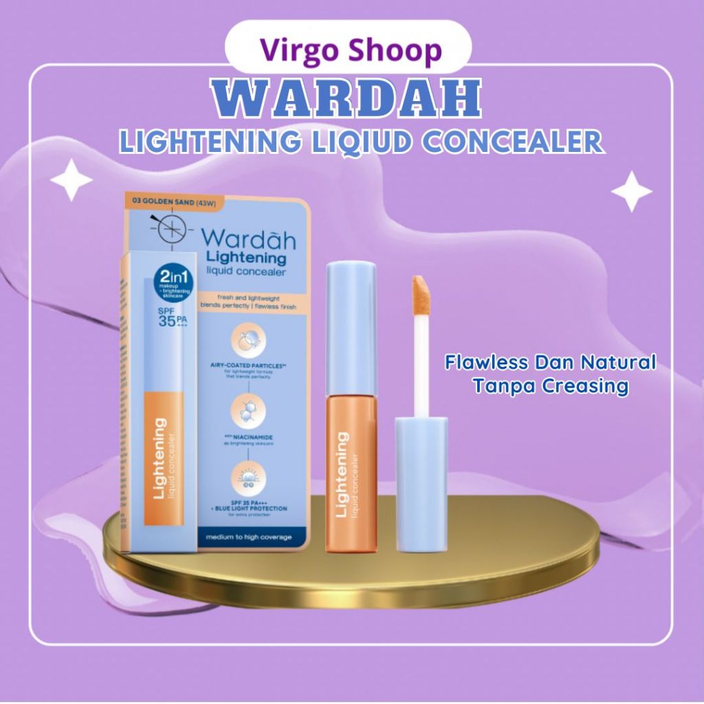 ❤️VIRGO❤️ Wardah Lightening Liquid Concealer All Skin - Concealer Wardah - Virgo Shoop