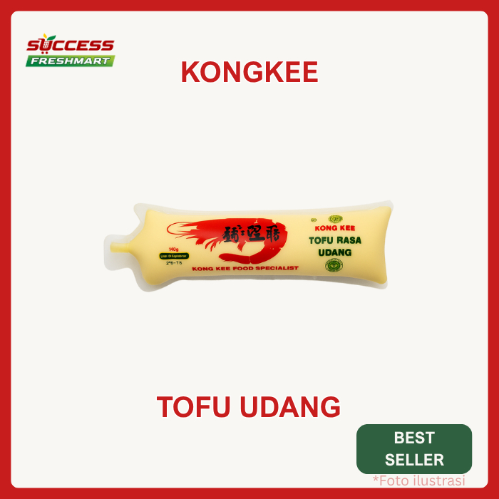 

Tofu Telor Kongkee Rasa Udang 140 Gr