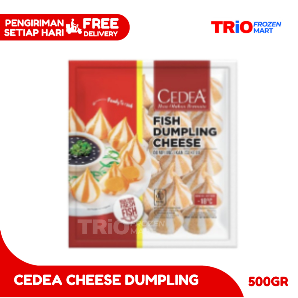 

CEDEA CHEESE DUMPLING 500GR